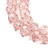 Transparent Glass Beads EGLA-A035-T8mm-D20-4