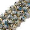 Natural K2 Stone Beads Strands G-K387-A06-01-2