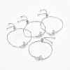 Adjustable Brass Micro Pave Cubic Zirconia Bolo Bracelets BJEW-F356-03-P-1