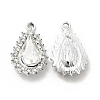 Alloy Glass Pendants ALRI-C007-08P-08-1