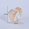 Brass Cuff Rings for Women QZ0133-4