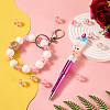 10Pcs Round Food Grade Eco-Friendly Silicone Beads SIL-TA0002-13-6