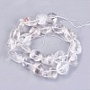 Natural Quartz Crystal Beads Strands G-I201-C-1