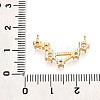 Brass Micro Pave Cubic Zirconia Pendants KK-N261-120C-G-3