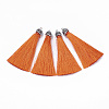 Polyester Tassel Pendant Decoration AJEW-S062-M-2