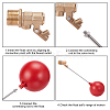 Openable Brass Pendants FIND-WH0139-950-3