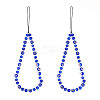 Evil Eye Lampwork Beaded Mobile Phone Straps HJEW-GO00001-1