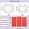 20Pcs Transparent Plastic Nail Art Tool Storage Box CON-BC0007-03D-2
