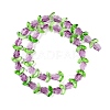 Transparent Glass Bead Strands GLAA-K070-02F-2