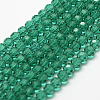 Transparent Glass Bead Strands X-GLAA-G013-8mm-52-1