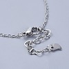304 Stainless Steel Charm Anklets AJEW-AN00265-04-4