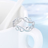 304 Stainless Steel Finger Rings for Women FS-WGFE90D-04-1