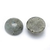 Natural Labradorite Cabochons G-P393-R47-4MM-2