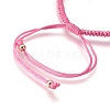 Nylon Cord Braided Bead Bracelets Making BJEW-F360-FRG01-3