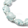 Handmade Porcelain Beads Strands LAMP-G140-02H-4