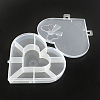 Heart Plastic Bead Storage Containers CON-Q023-16-2