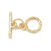 Brass Toggle Clasp KK-D289-53A-G-1