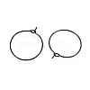 316L Surgical Stainless Steel Hoop Earring Findings X-STAS-D164-03B-2