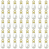 96Pcs ABS Plastic Imitation Pearl Pendants KY-SC0002-32G-1