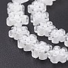 Handmade Millefiori Glass Bead Strands LAMP-J035-8mm-42-3