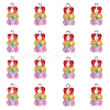 Resin with Gold Foil Pendants RESI-CJC0014-05-1