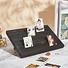 7-Slot Wooden Place Card Display Stands ODIS-WH0029-52B-6