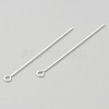 925 Sterling Silver Eye Pins STER-WH0019-25C-05-1