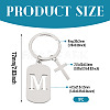 1Pc Stainless Steel Keychains KEYC-TADJ0001-08M-2