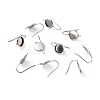 Tarnish Resistant 304 Stainless Steel Earring Hooks STAS-F271-01B-P-1