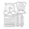 Study Supplies Carbon Steel Cutting Dies Stencils LS-DIY-P076-14-2
