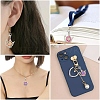 10Pcs Handmade Polymer Clay & Alloy Pendant Decoraions HJEW-YW00183-6