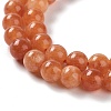 Dyed Natural Malaysia Jade Beads Strands G-G021-02A-12-3