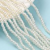 Baking Paint Pearlized Glass Pearl Round Bead Strands HY-Q003-4mm-02-1