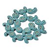 Synthetic Turquoise Dyed Beads Strands G-A218-01B-3
