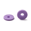 Eco-Friendly Handmade Polymer Clay Beads CLAY-R067-8.0mm-A47-3