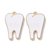 Alloy Enamel Pendants ENAM-O001-11F-G-1