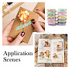 20 Rolls Paper Adhesive Tape Set DIY-TAC0023-42D-9