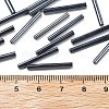 Glass Bugle Beads SEED-R028-2x20-A01-3