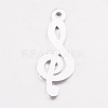 Treble Clef Pendants TIBEP-R315-S-LF-3