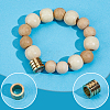 20Pcs 304 Stainless Steel European Beads STAS-BBC0009-81G-6
