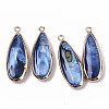 Natural Freshwater Shell Pendants X-SHEL-R047-03A-1