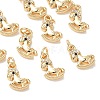 SHEGRACE Brass Micro Pave Cubic Zirconia Pendants XGRQ3D808-457G-1