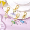Umbrella Acrylic Pendant Decorations HJEW-JM02963-1