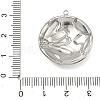 Two Tone 304 Stainless Steel Pendants STAS-K322-18F-GP-3