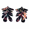 Cellulose Acetate(Resin) Big Pendants KY-S136-453D-2