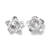 Non-Tarnish 304 Stainless Steel Bead Caps STAS-K194-10P-2