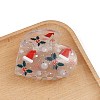 Christmas Theme PVC Claw Hair Clips PW-WGBF3A6-03-1