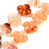 Natural Agate Beads Strands G-H024-C01-01-1