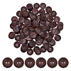 100Pcs Wood Buttons BUTT-GO0001-11-1
