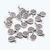 Tibetan Style Alloy Charms X-LF0339Y-1
